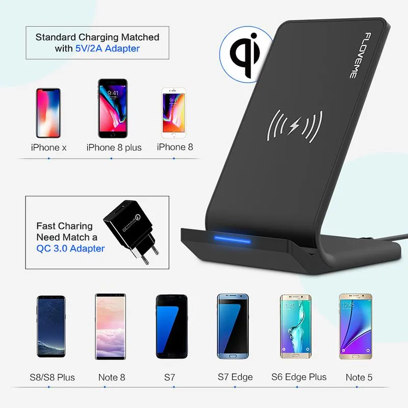 5V/2A Wireless Charging Dock For Android &amp iPhone