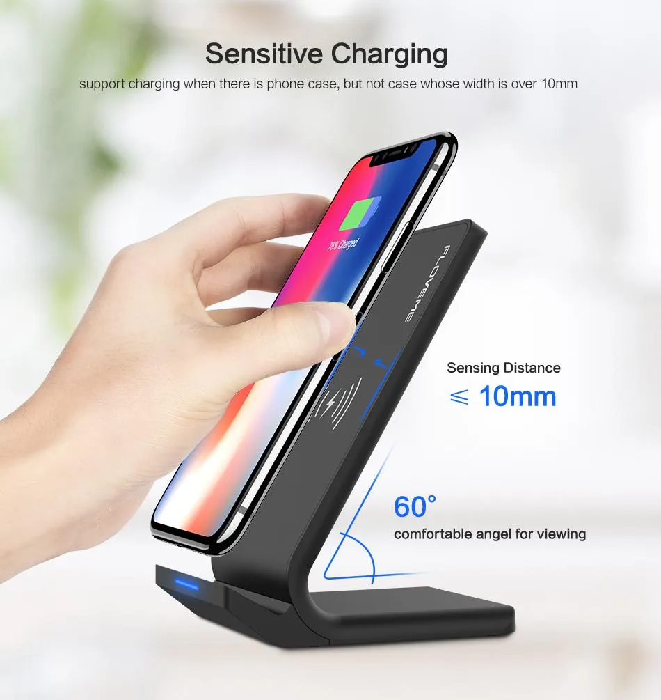 5V/2A Wireless Charging Dock For Android &amp iPhone