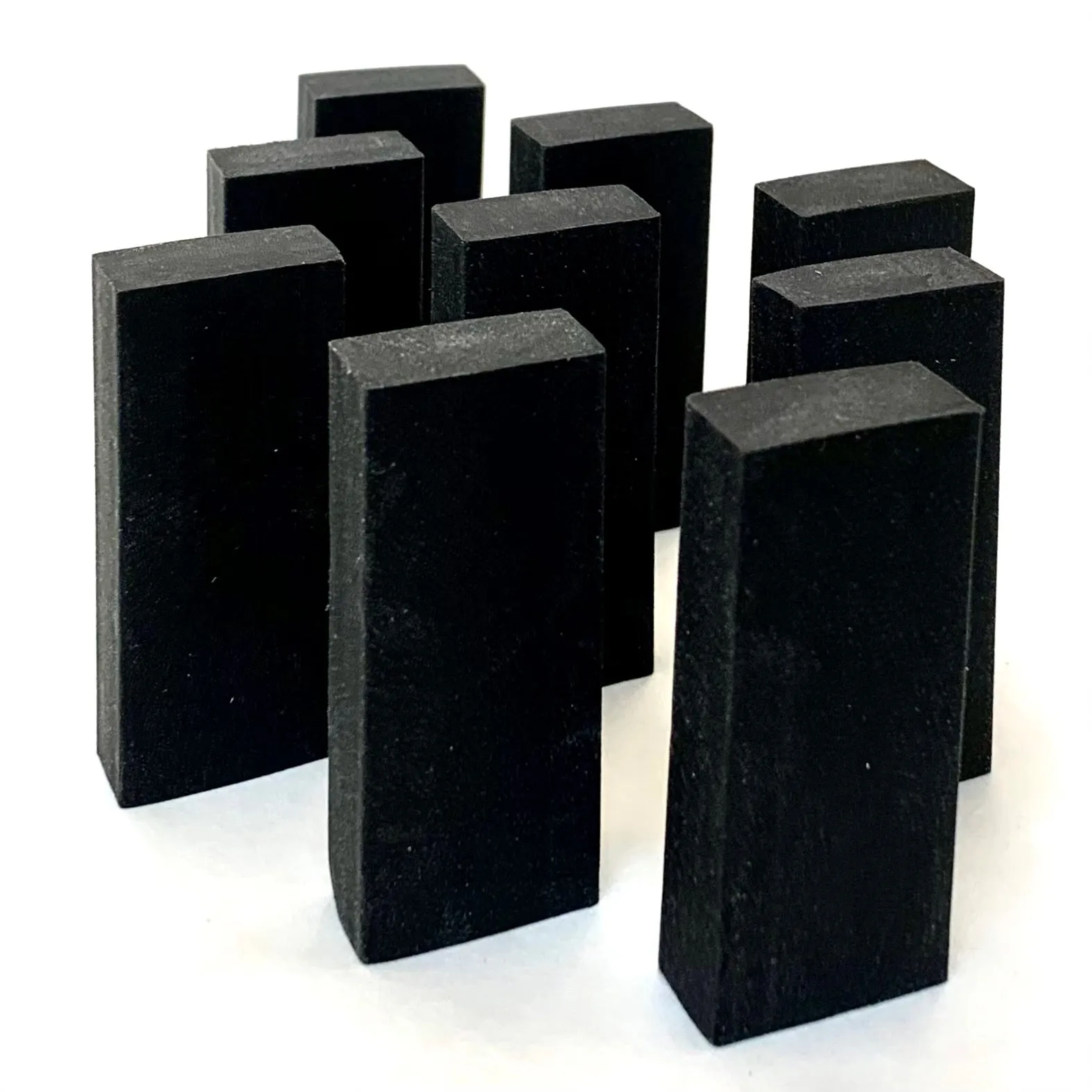 886050 3 BLACK ERASERS A BAG-10