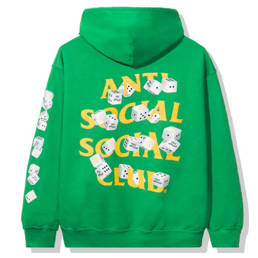 Anti Social Social Club Take Me Home Green Hoodie