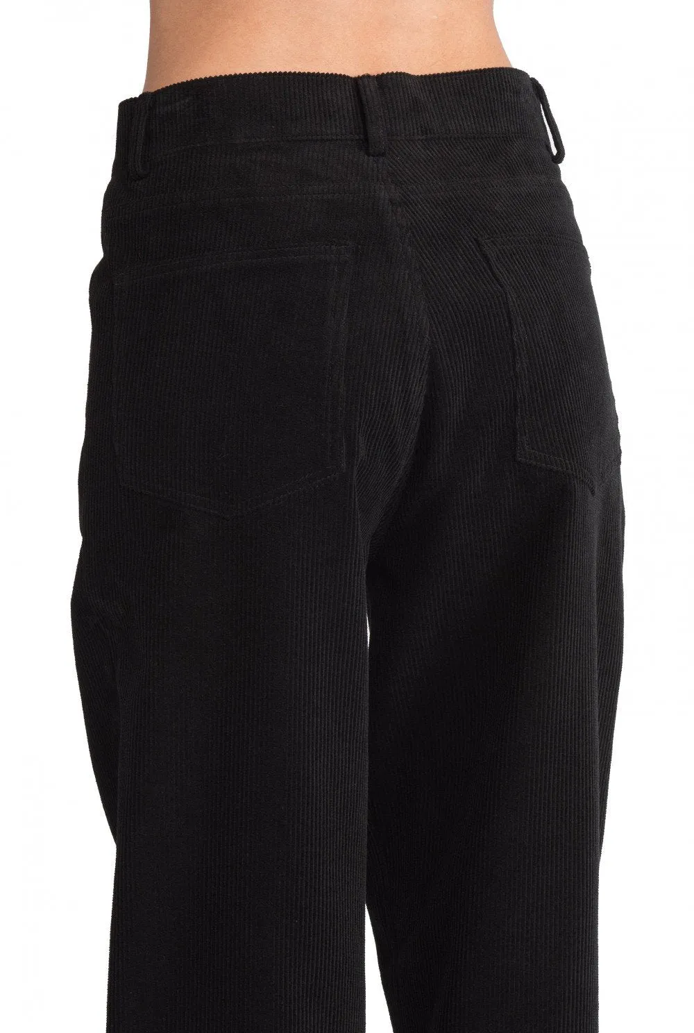 Black Corduroy Trousers