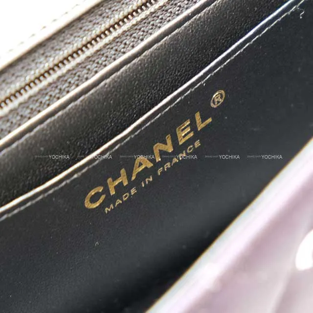 CHANEL Handbag Chain Shoulder 11.12 Classic Matelasse Coco Noir (Black)/Multicolor Print Fabric Champagne Gold HW[EXCELLENT][Authentic]