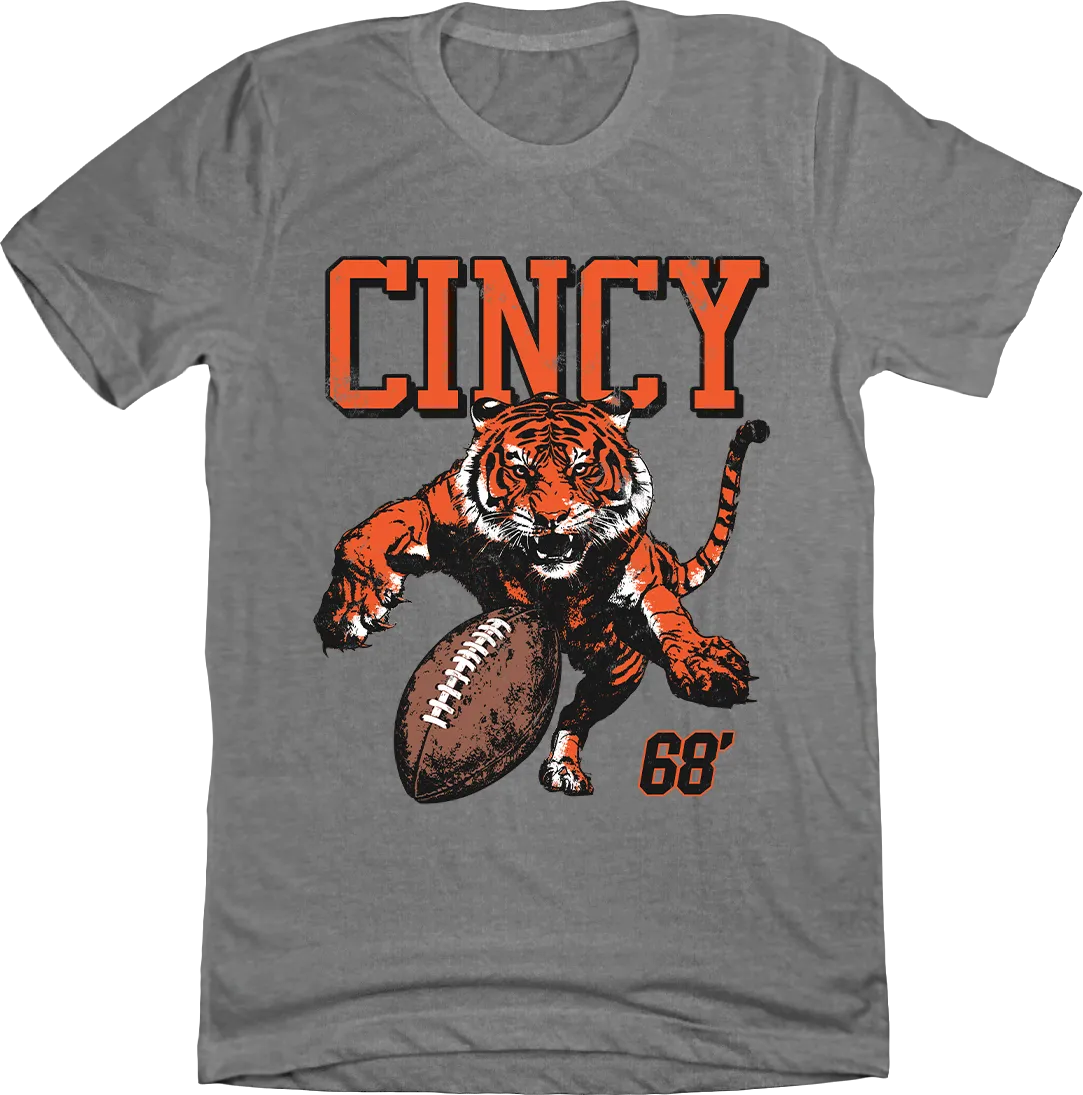 Cincy Football Tiger Attack '68