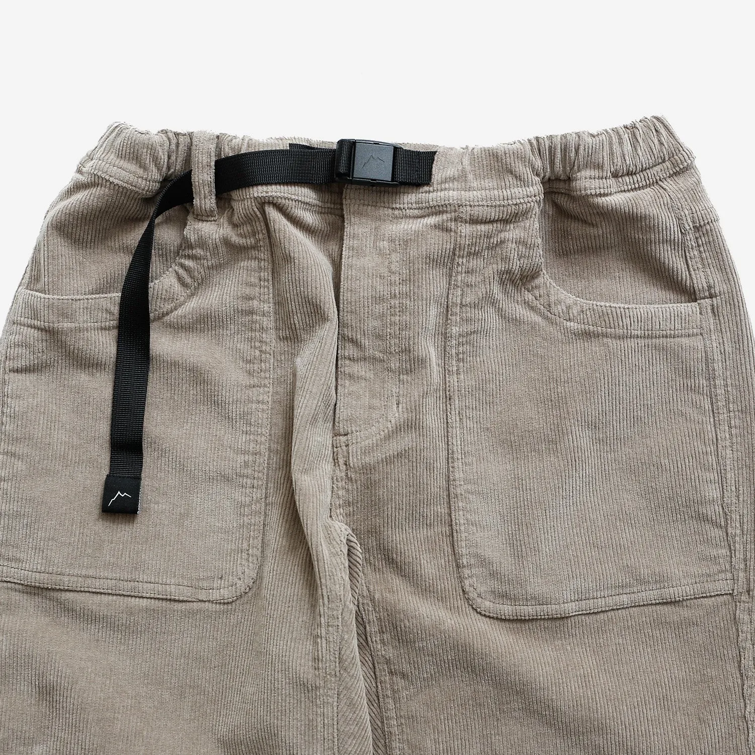 Corduroy Active Straight Pants - Ivory (Beige)