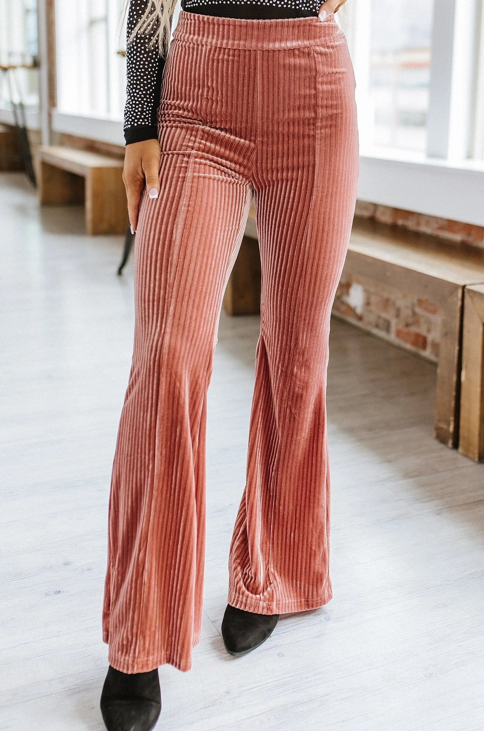 Cyrus Corduroy Flare Pants | S-XL | PRE ORDER