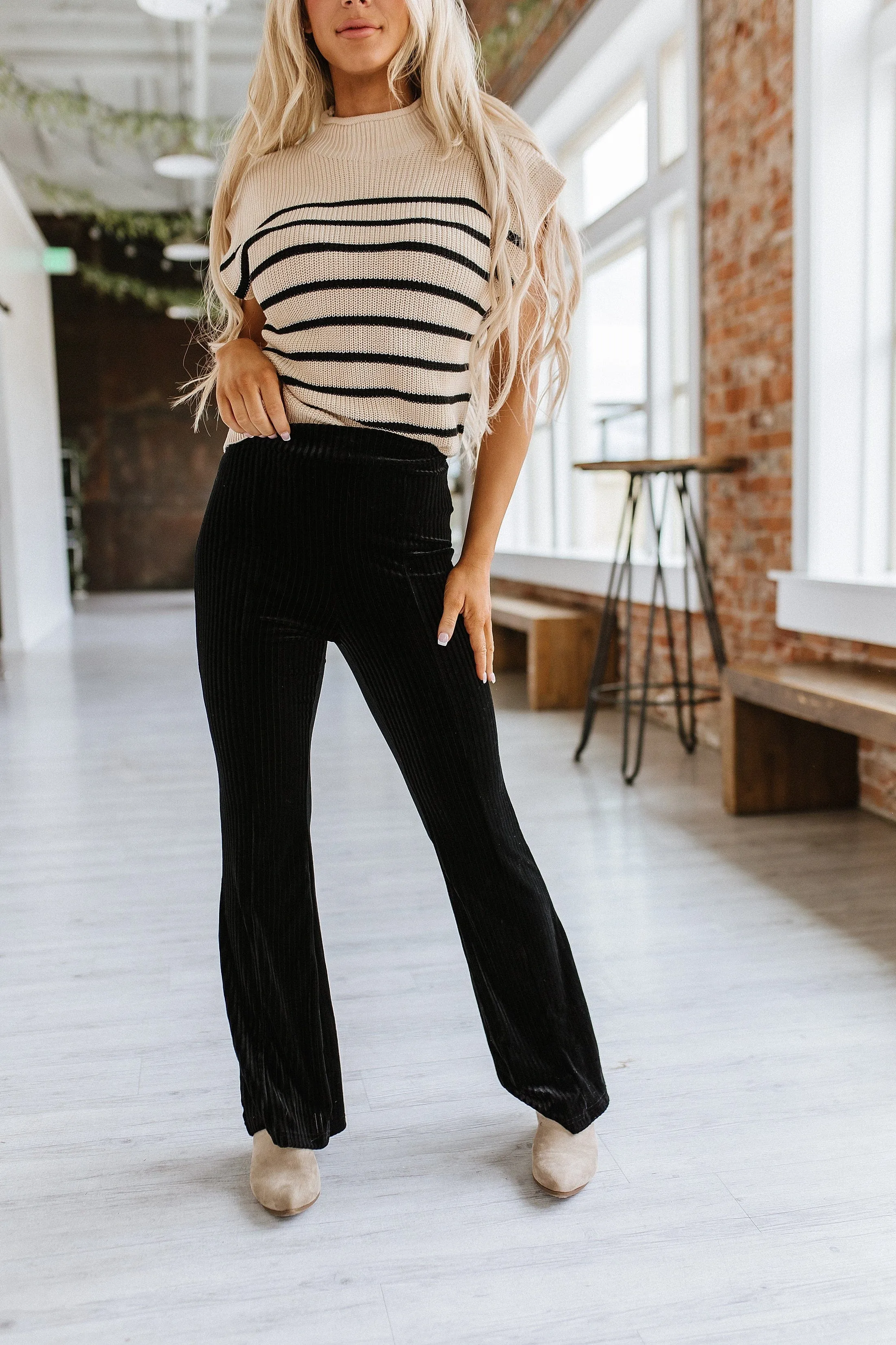 Cyrus Corduroy Flare Pants | S-XL | PRE ORDER