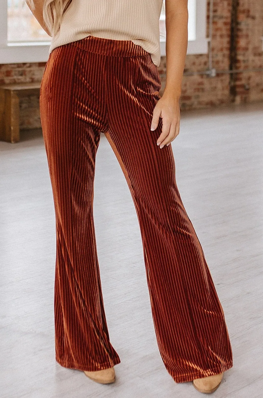 Cyrus Corduroy Flare Pants | S-XL | PRE ORDER