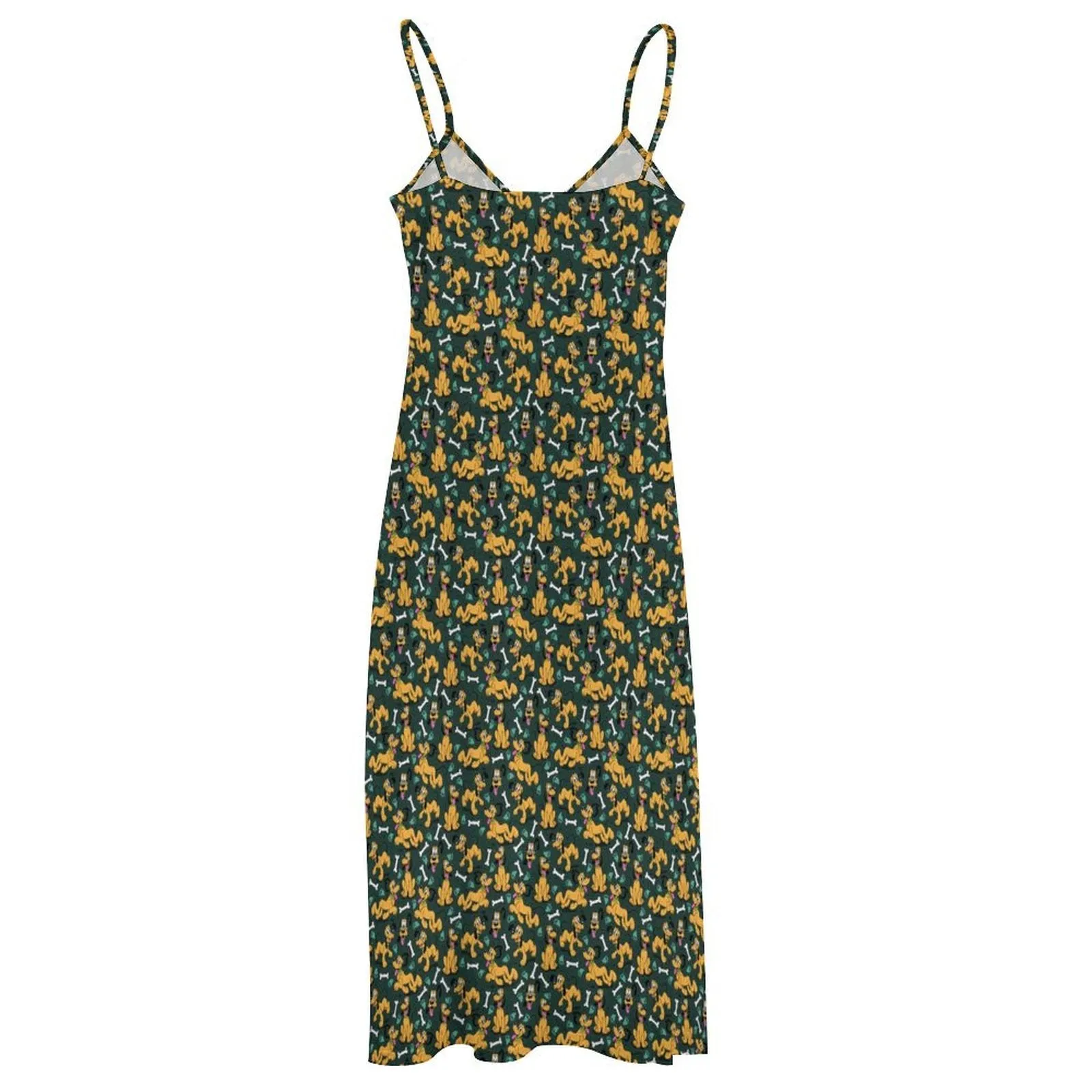 Disney Pluto Life Is Better With A Dog Women's Summer Slip Long Dress