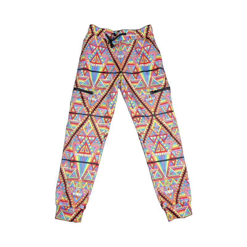 Certainly! Heres an optimized title for the e-commerce product:

Premium DMT Pattern Athletic Joggers for Men and Women - Stylish and Comfortable Sportswear