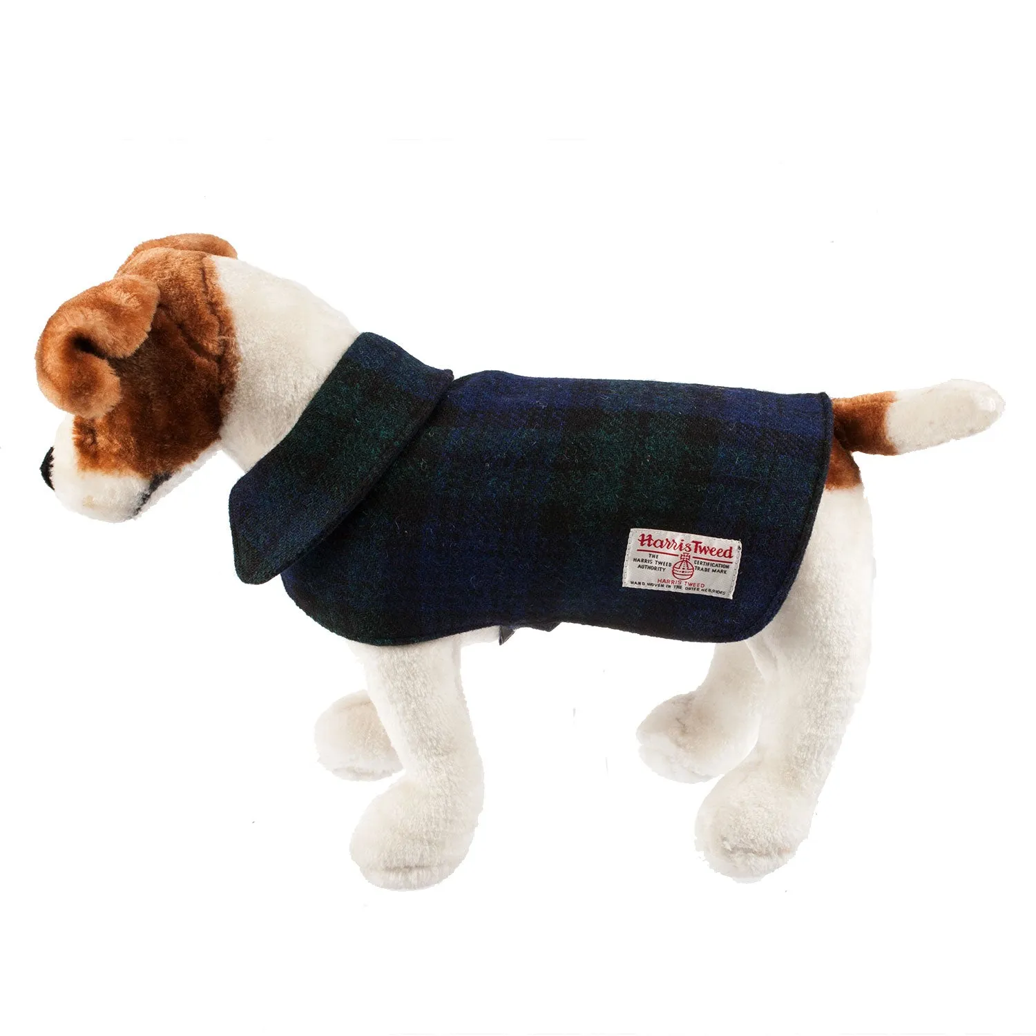 Dog Coat Harris Tweed Trt006 Black Watch