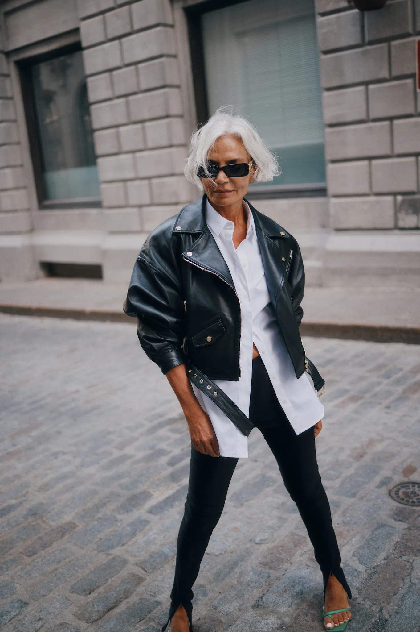 DYLAN | 80's Leather Biker Jacket