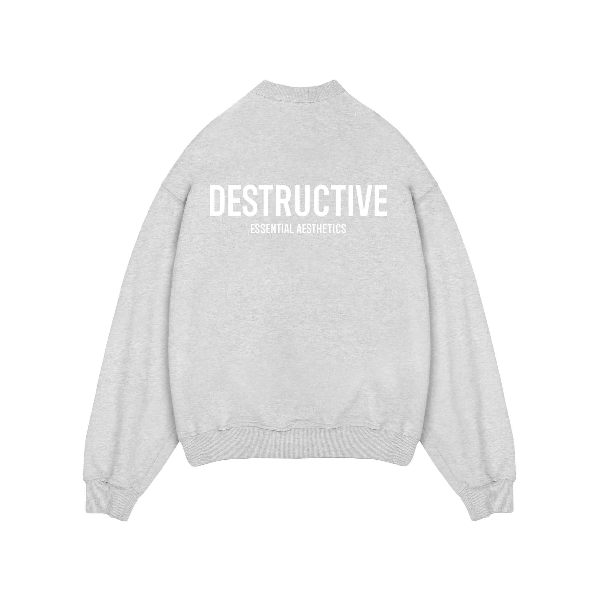 Essential Aesthetics Sweatshirt - Light Marl Grey