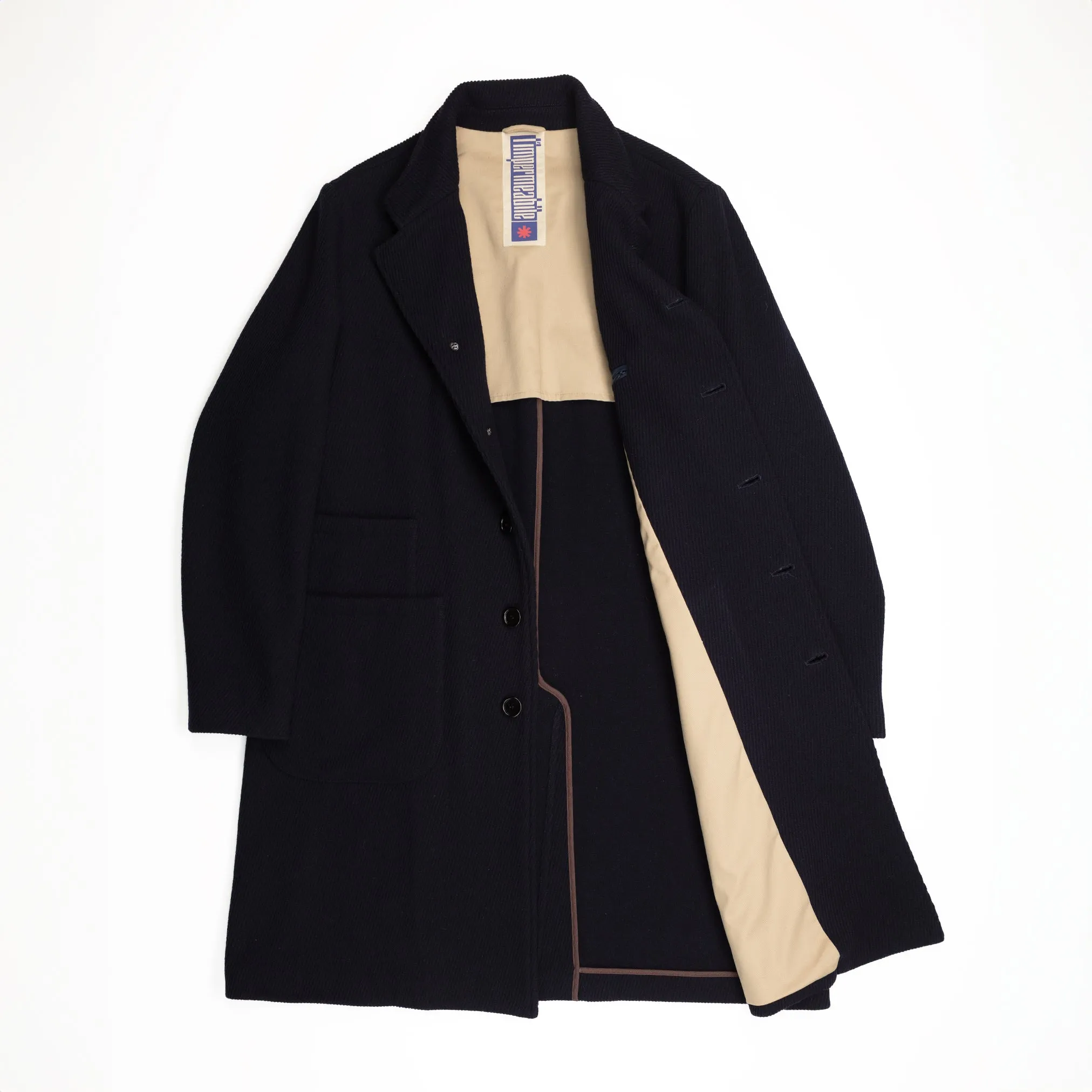 Gablone Diago Coat in Navy