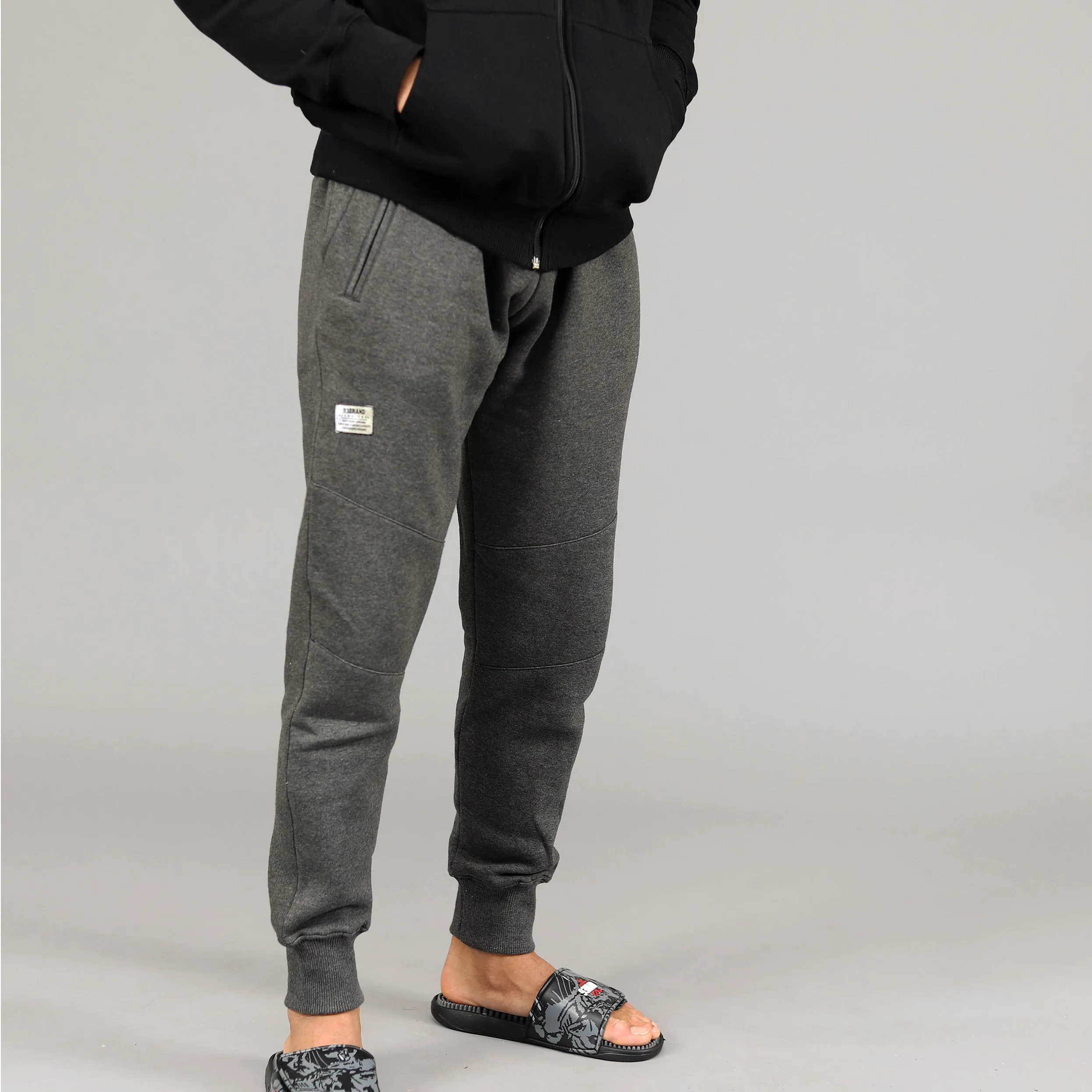 Heather Fleeced Joggers