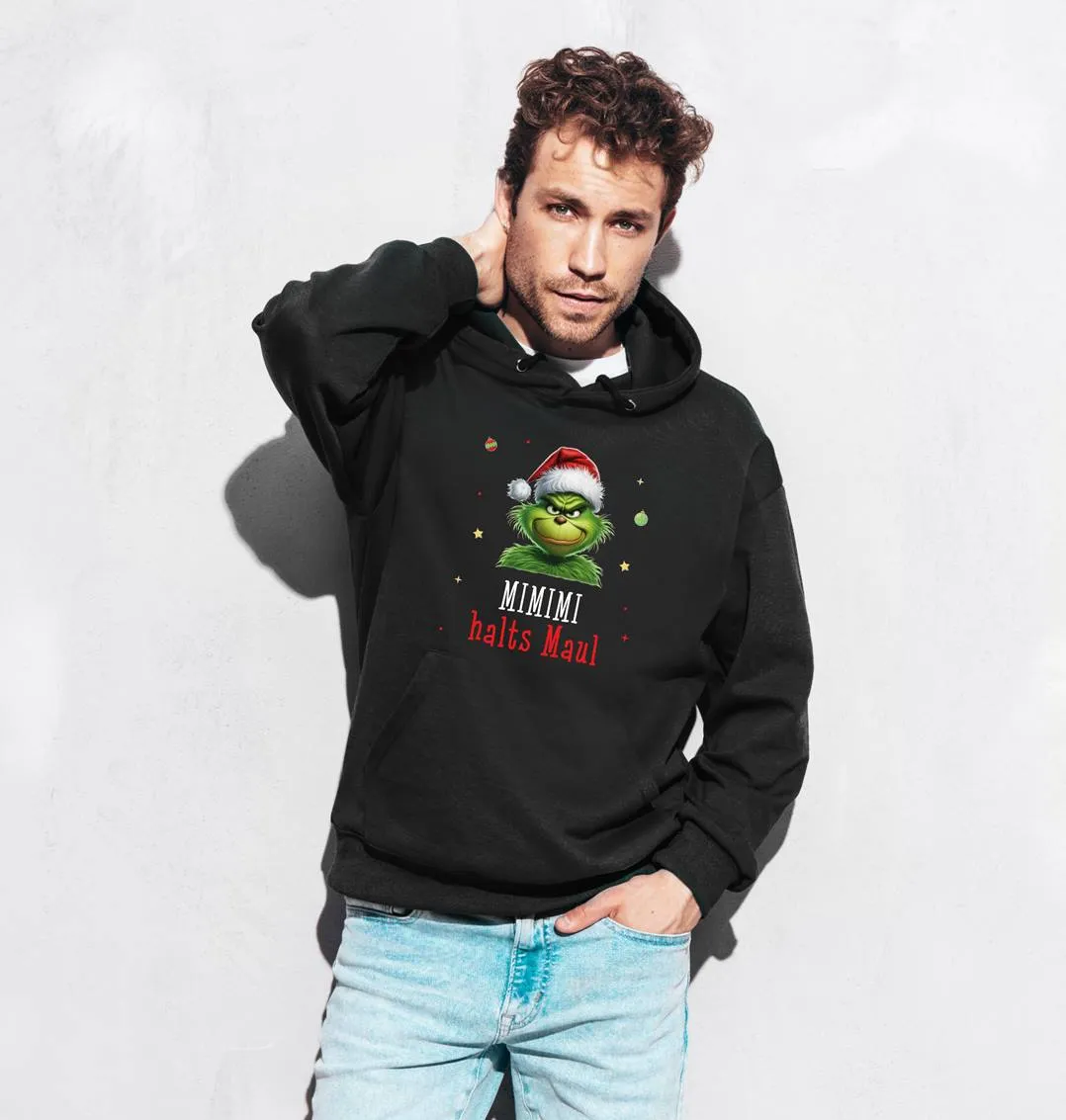 Hoodie - Grinch - Mimimi Halts Maul! (CS)