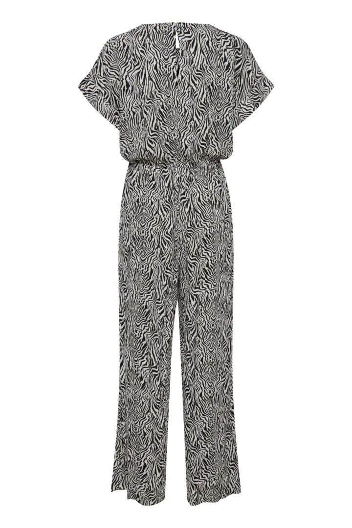 Ichi Ihmarrakech Jumpsuit Animal Print