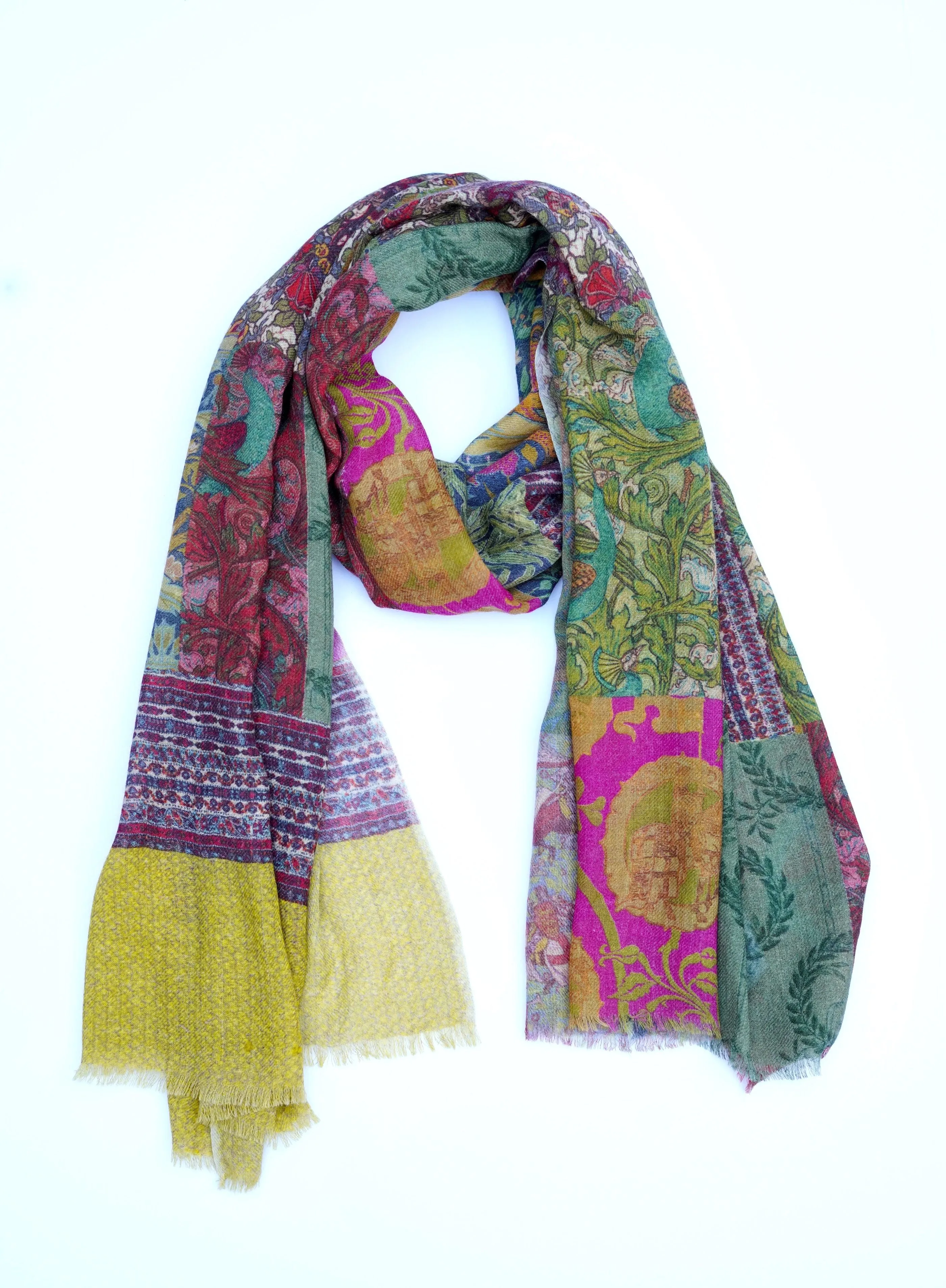 Jaipur Wool Scarf/Wrap Multi