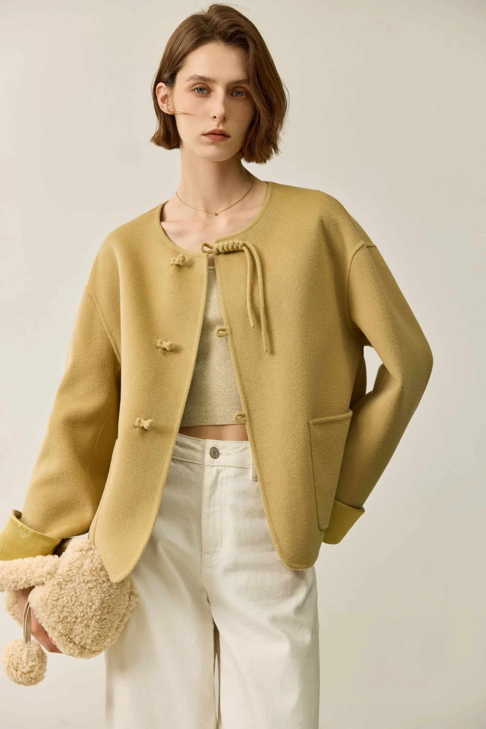 LILY Wool Double-Faced Coat