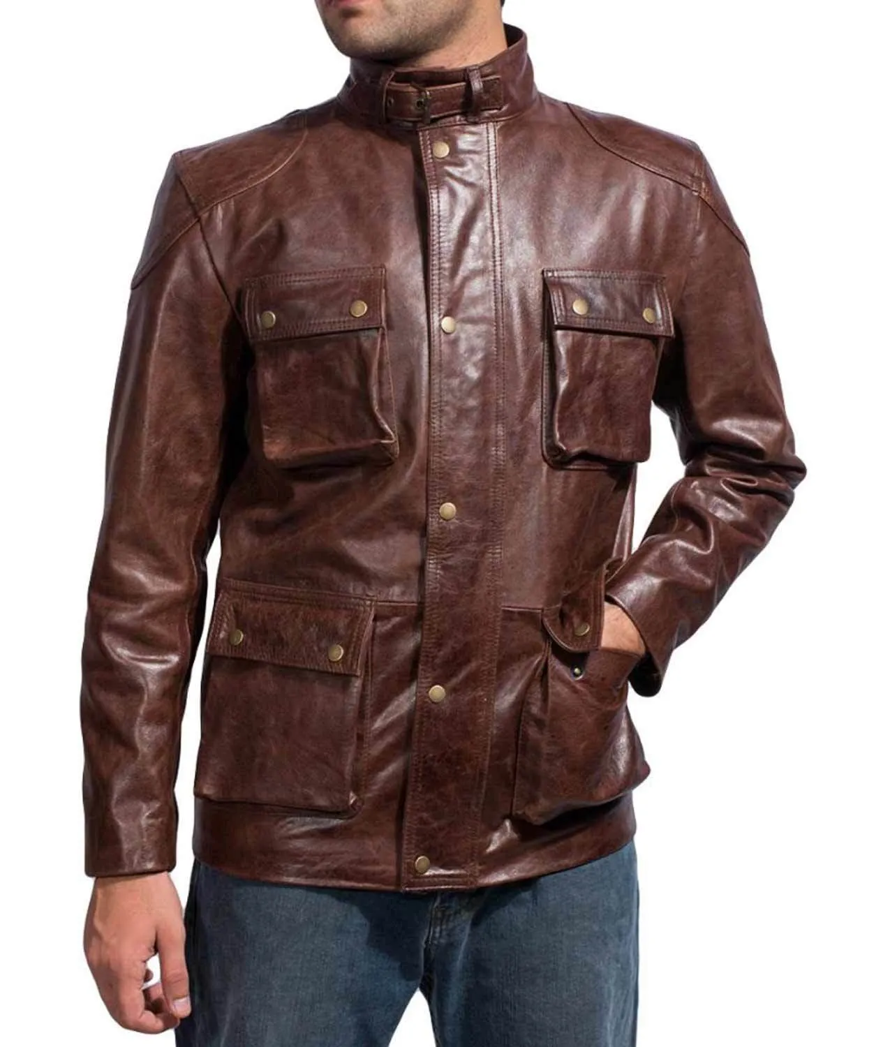 Mercer Brown Mark Wahlberg Four Brothers Bobby Jacket