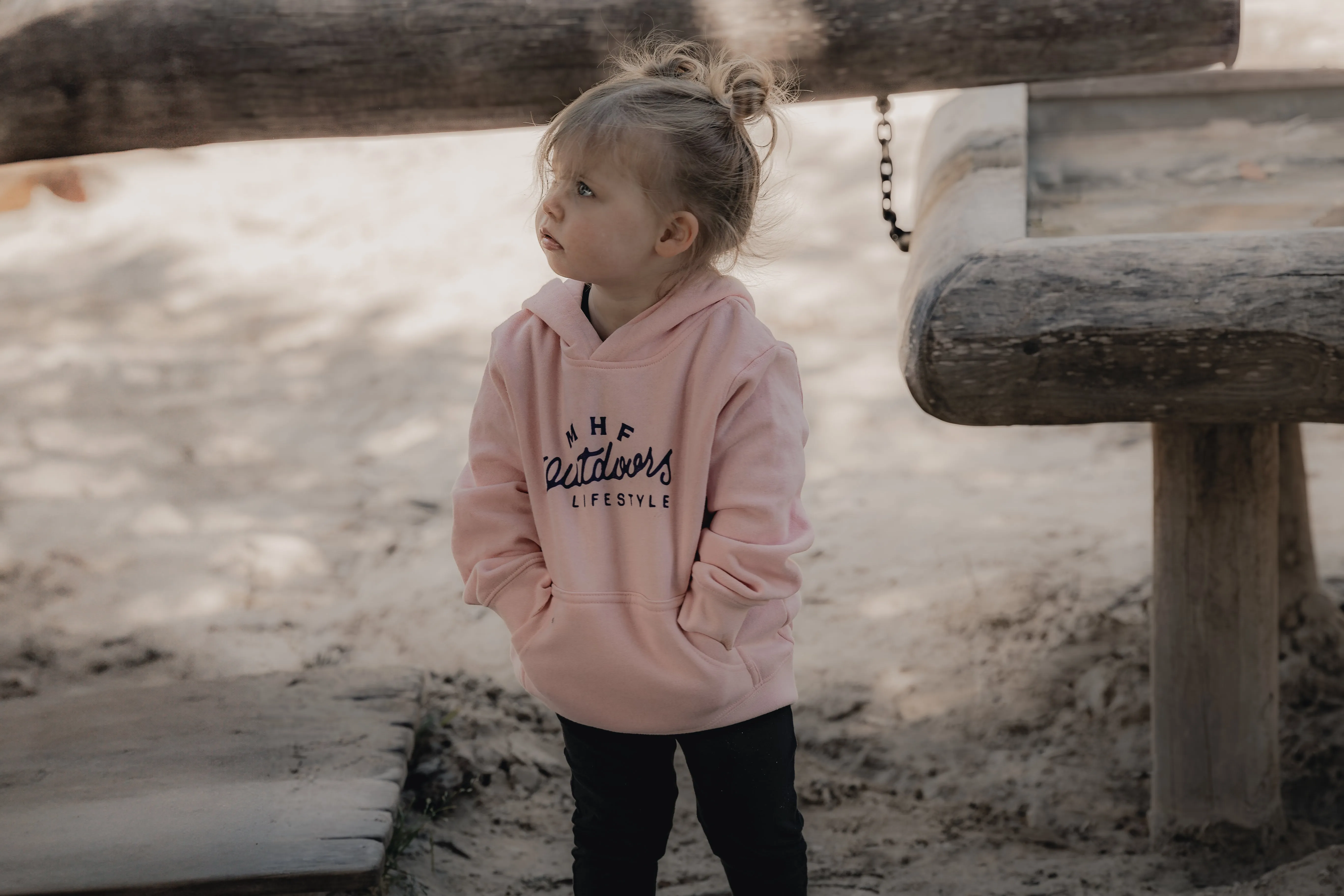 MHF Kids Outdoors Lifestyle Hoodie - Pink