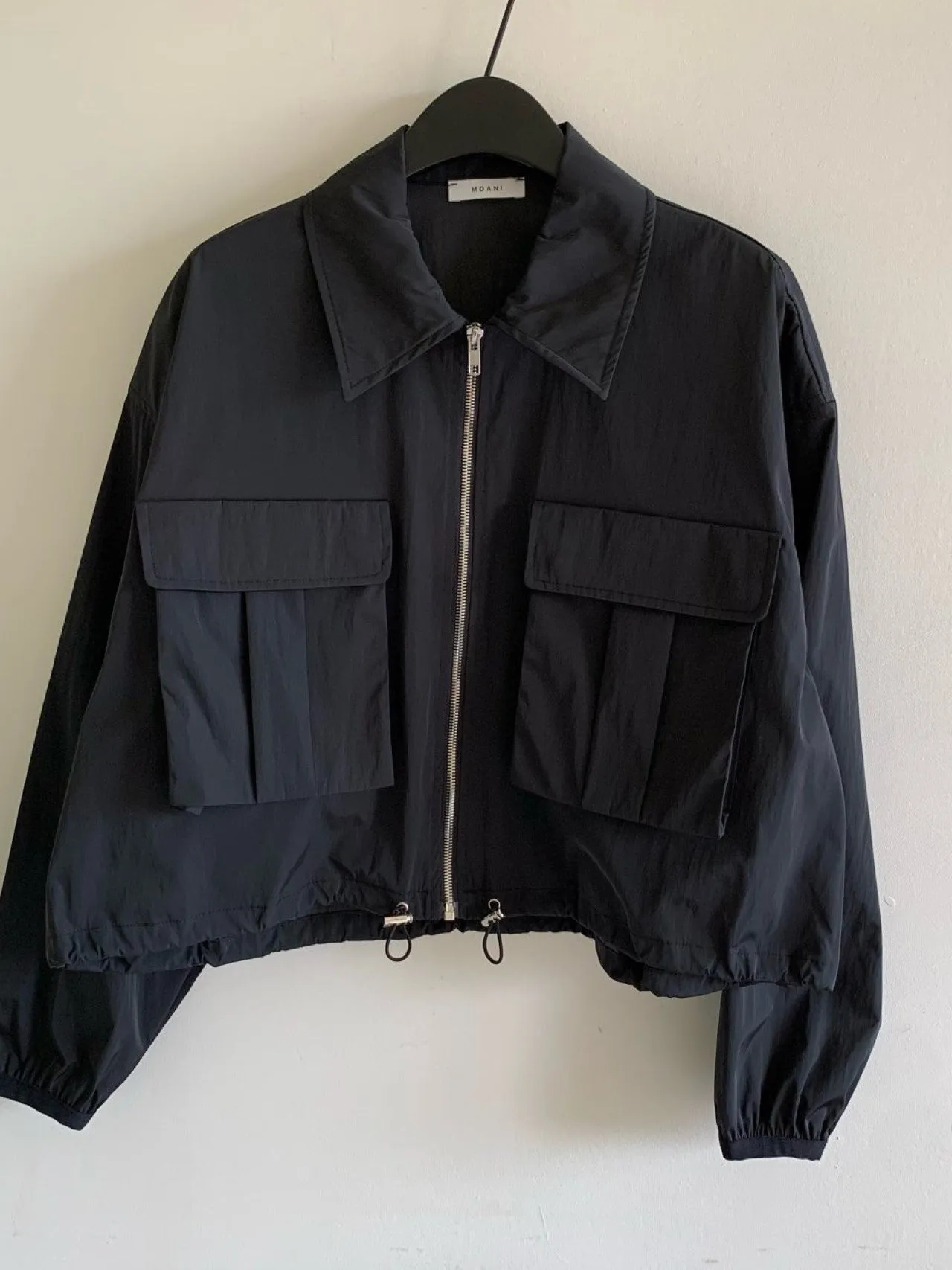 MIU TECHNICAL CROPPED JACKET