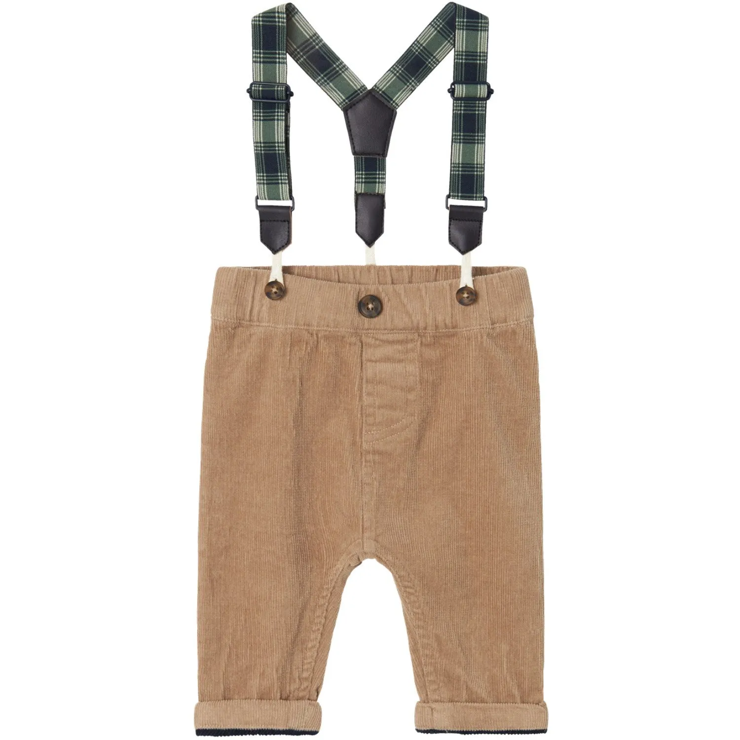 Name It Weathered Teak Ben U Shape Corduroy Pants