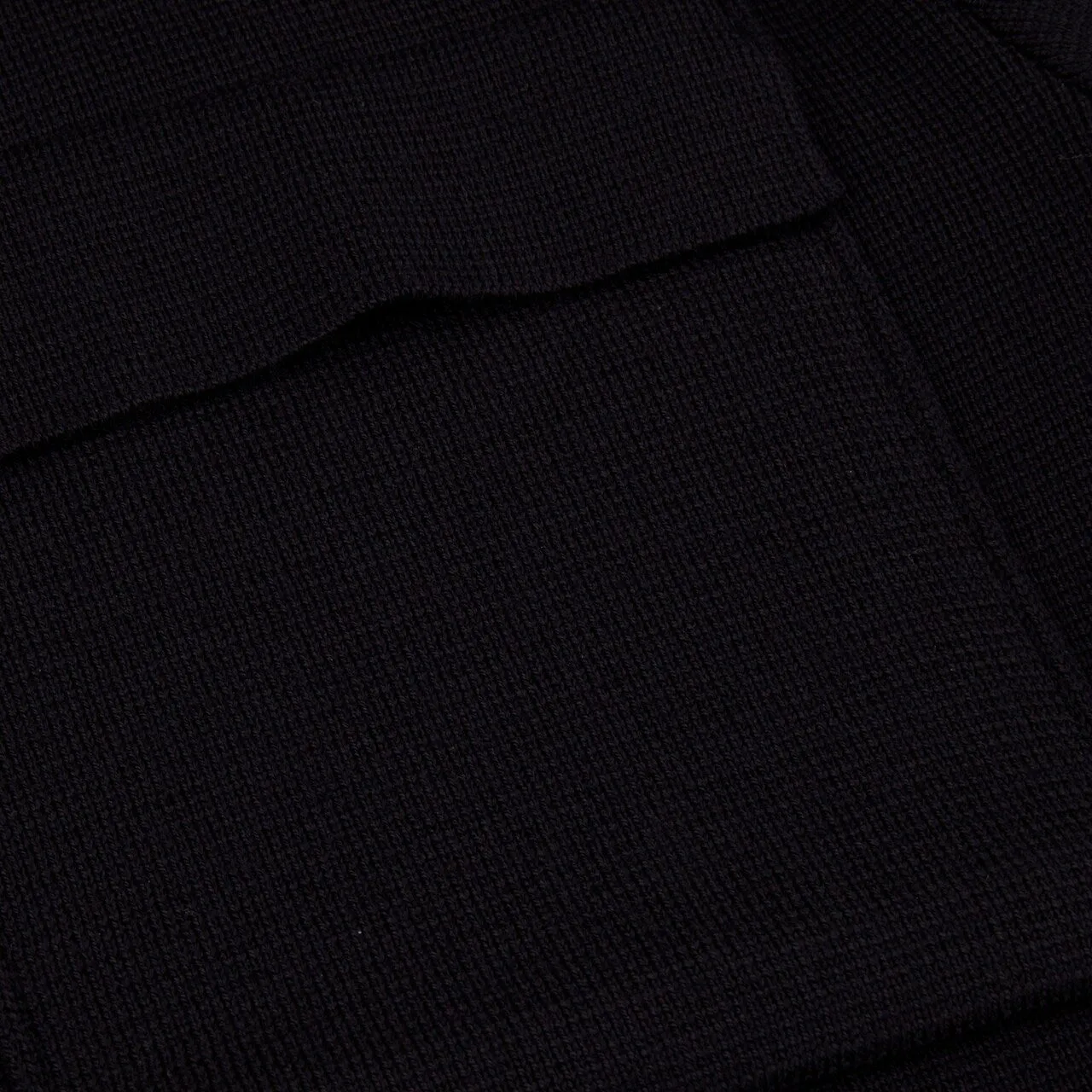 Navy Blue Merino Wool Over-Shirt - Stenströms