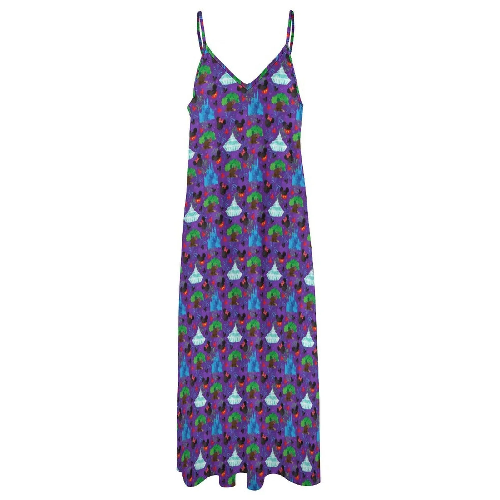 Park Hopper Fireworks Women's Summer Slip Long Dress