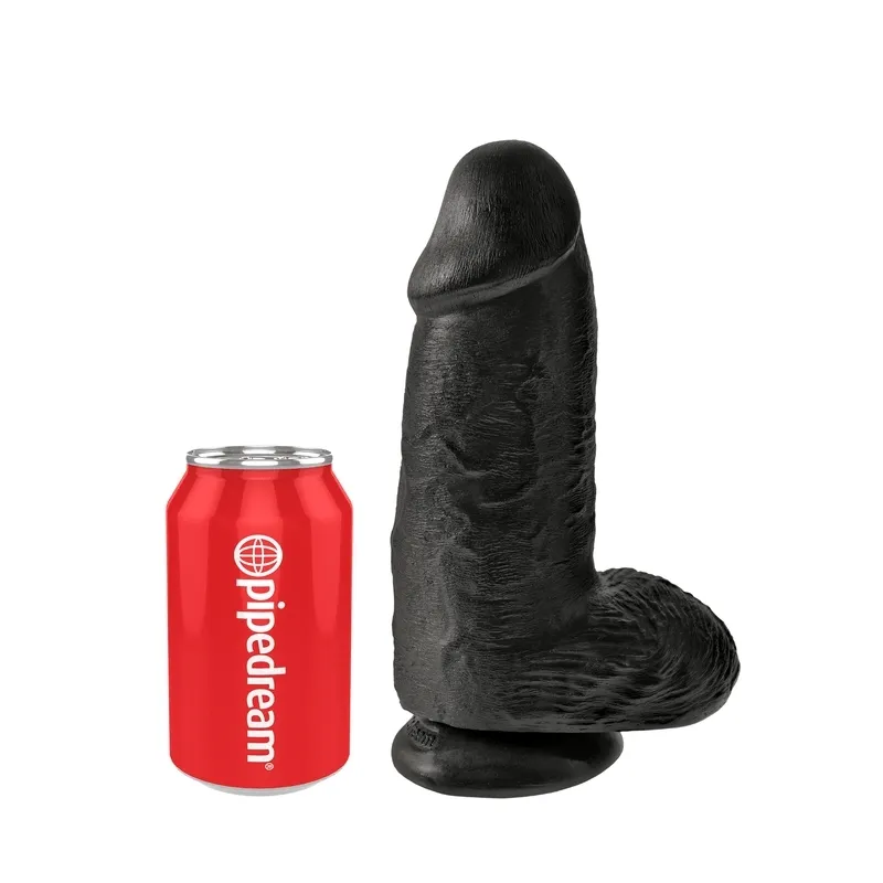 Pipedream Products King Cock 9" Chubby Black