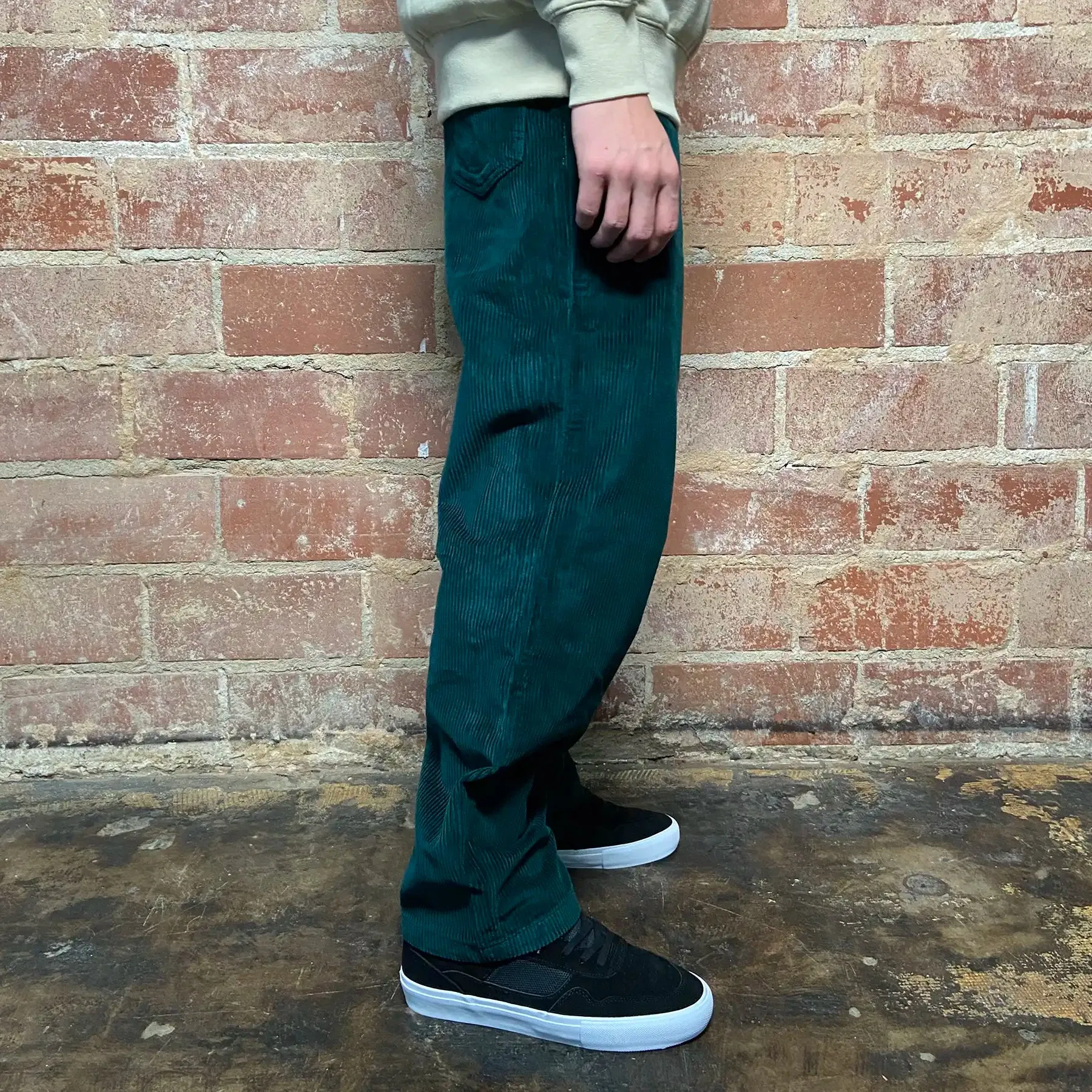 Polar 93! Cord Pants - Dark Emerald