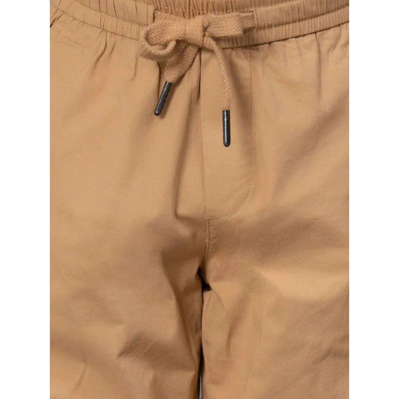 RedTape Joggers for Boy's- Best in Comfort| Cotton | Tan Color| Casual Fit | Front and Back Side Pockets.