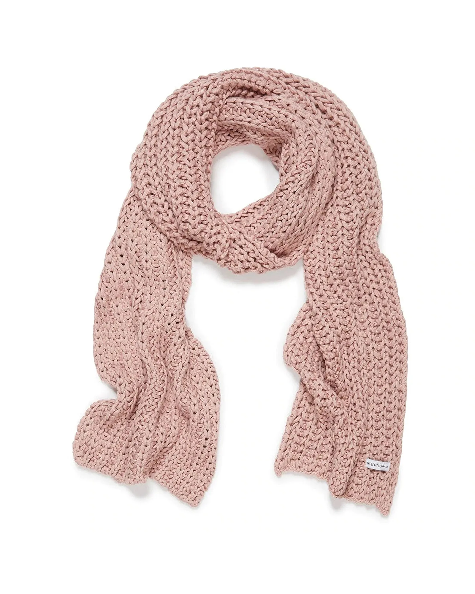 Remi Chunky Scarf in Blush