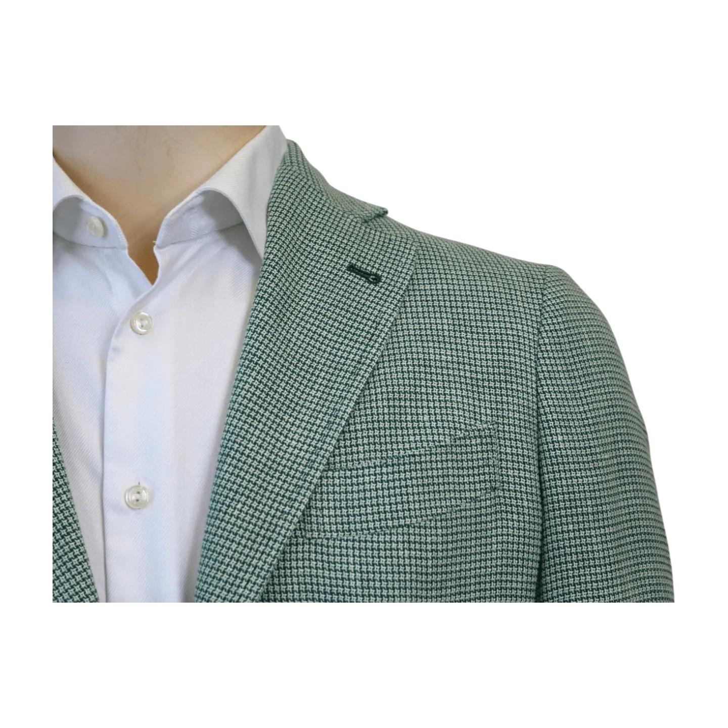 Sartorio Sport Coat - Green Mini Star