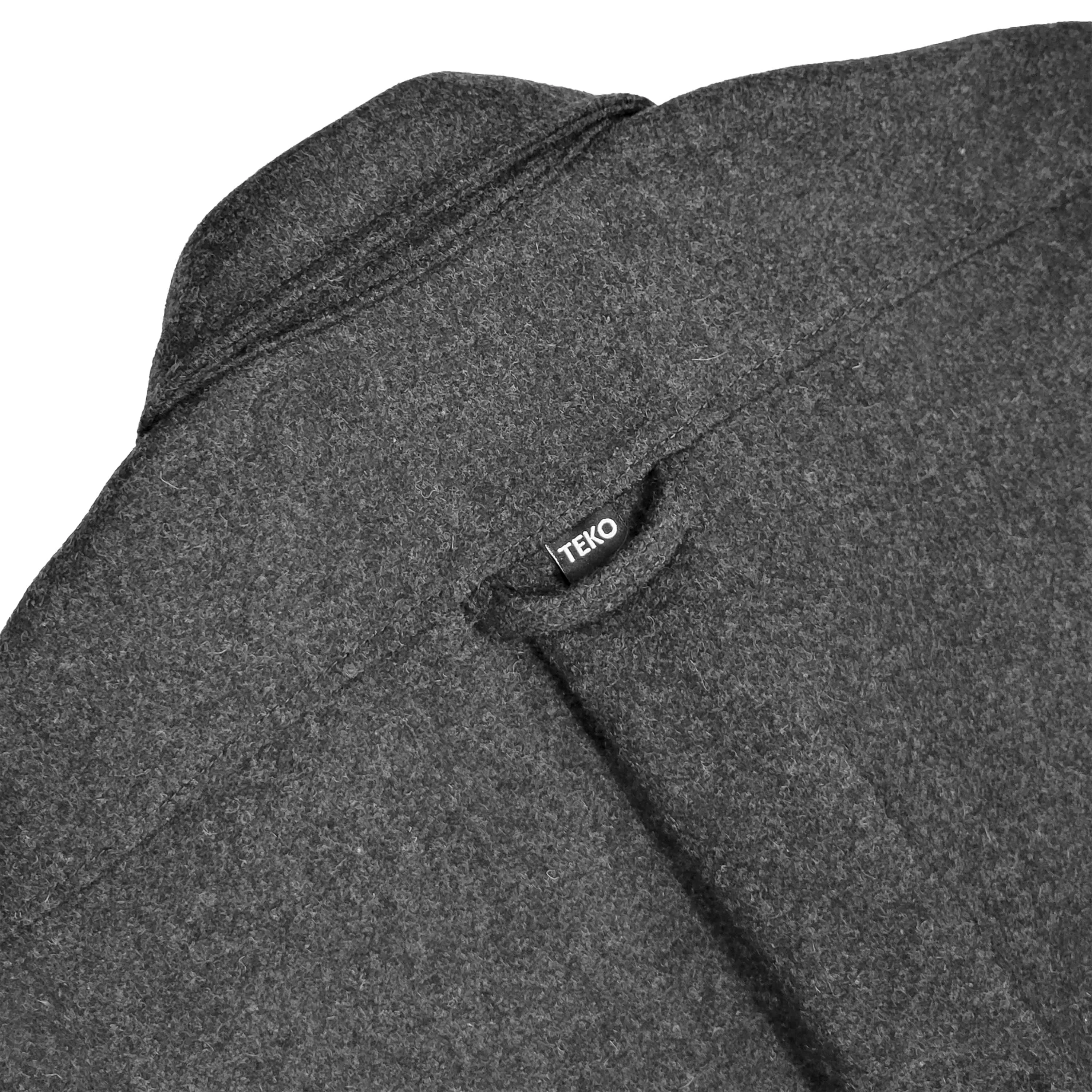 The FRASER eco MELTON Wool 2.0 Men's Shirt - Granite